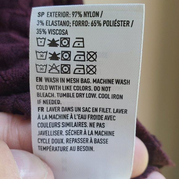 American Eagle Outfitters Lace V-Neck Blouse M - Picture 9 of 11